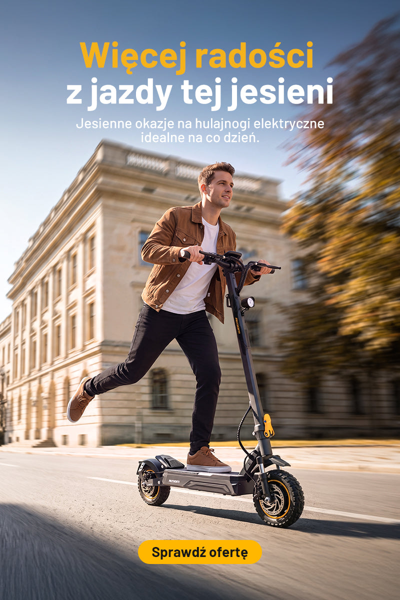 Jesienne promocje na hulajnogi elektryczne | Ausom