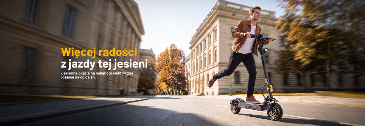 Jesienne promocje na hulajnogi elektryczne | Ausom