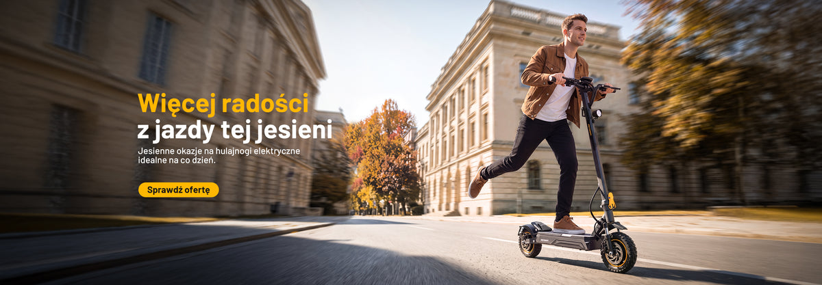Jesienne promocje na hulajnogi elektryczne | Ausom